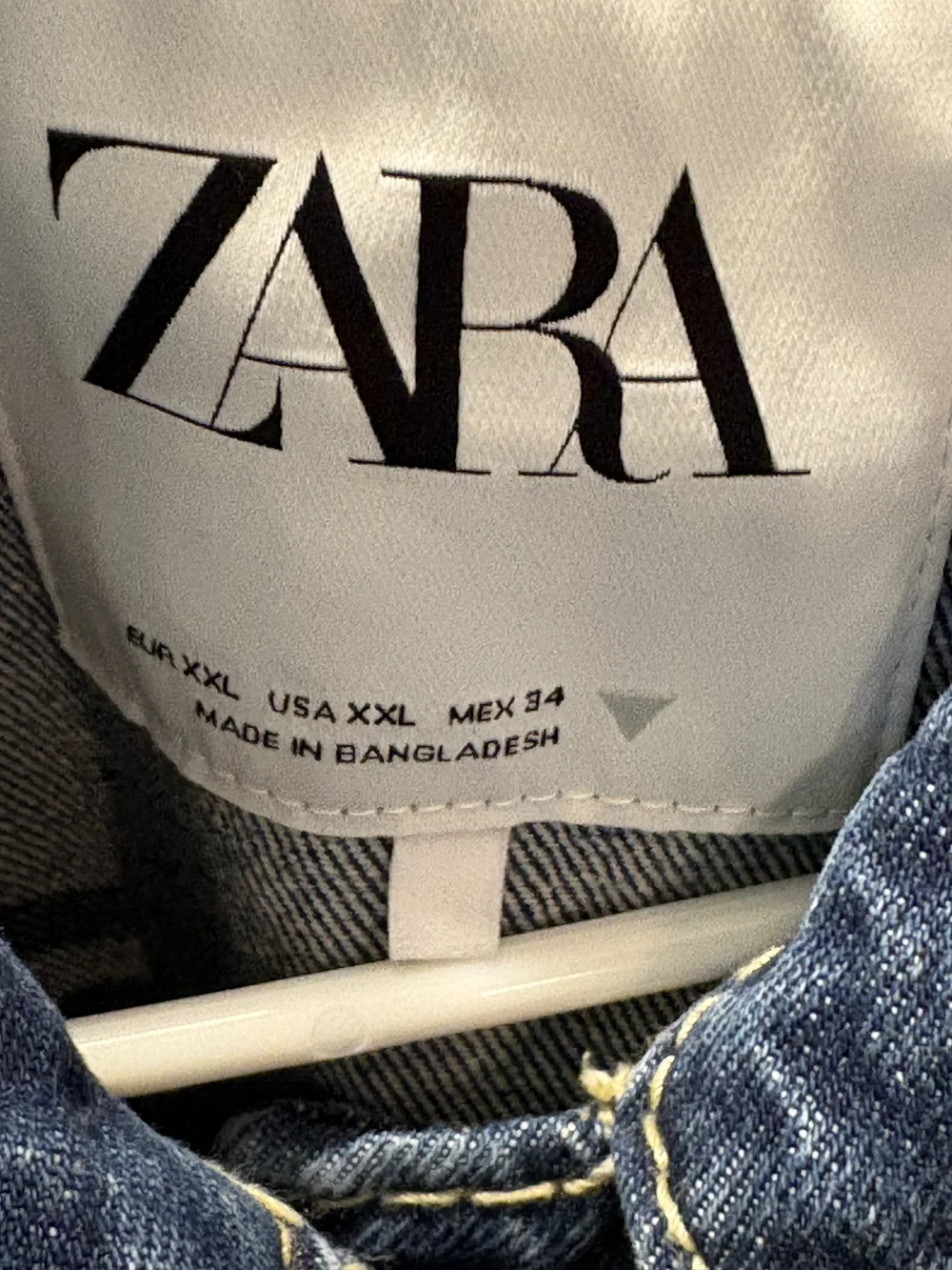 Zara denim shirt